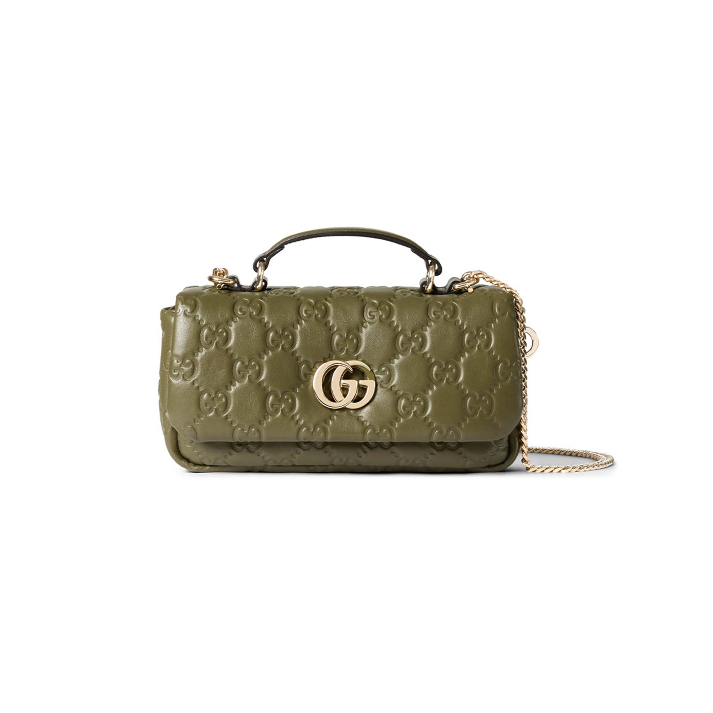 G*C*I GG MILANO SMALL TOP HANDLE BAG 806017 (21*12.5*4.6cm) 